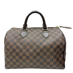 LOUIS VUITTON Louis Vuitton Speedy 30 Damier N41364 AA5018 Handbag Tote Bag Ebene Women's