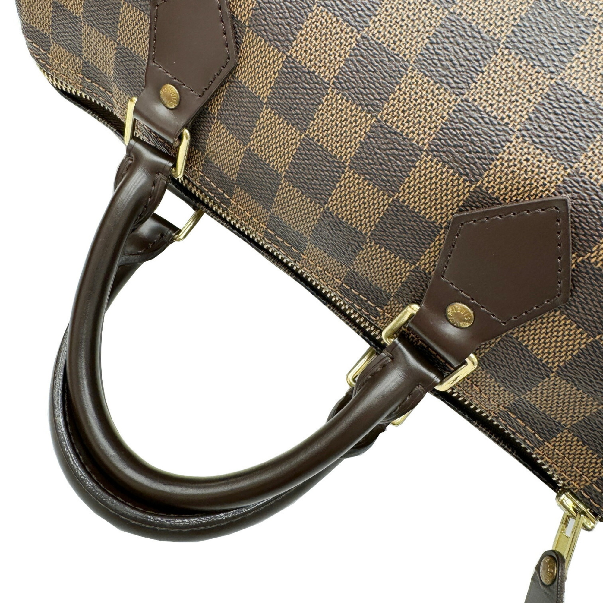 LOUIS VUITTON Louis Vuitton Speedy 30 Damier N41364 AA5018 Handbag Tote Bag Ebene Women's