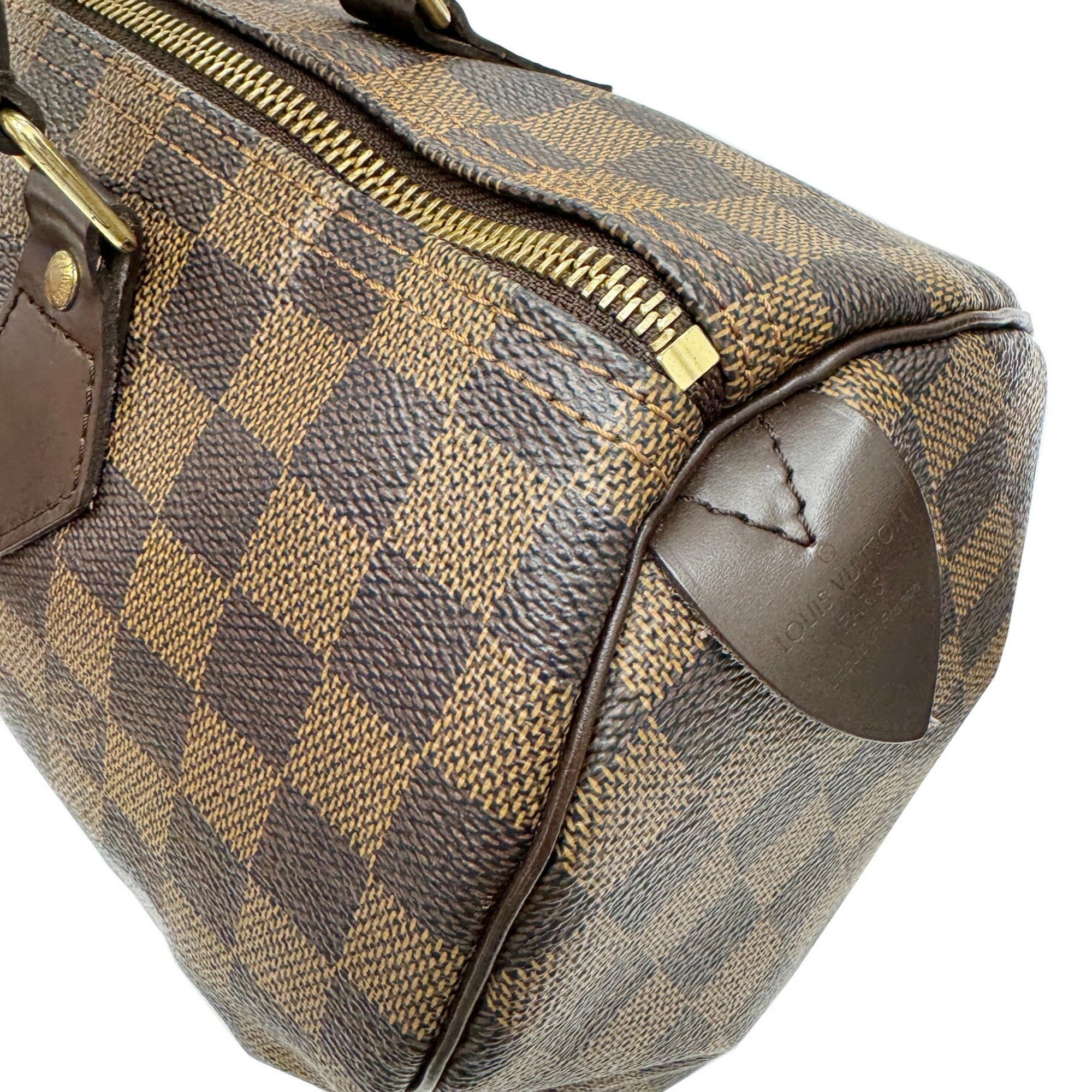 LOUIS VUITTON Louis Vuitton Speedy 30 Damier N41364 AA5018 Handbag Tote Bag Ebene Women's