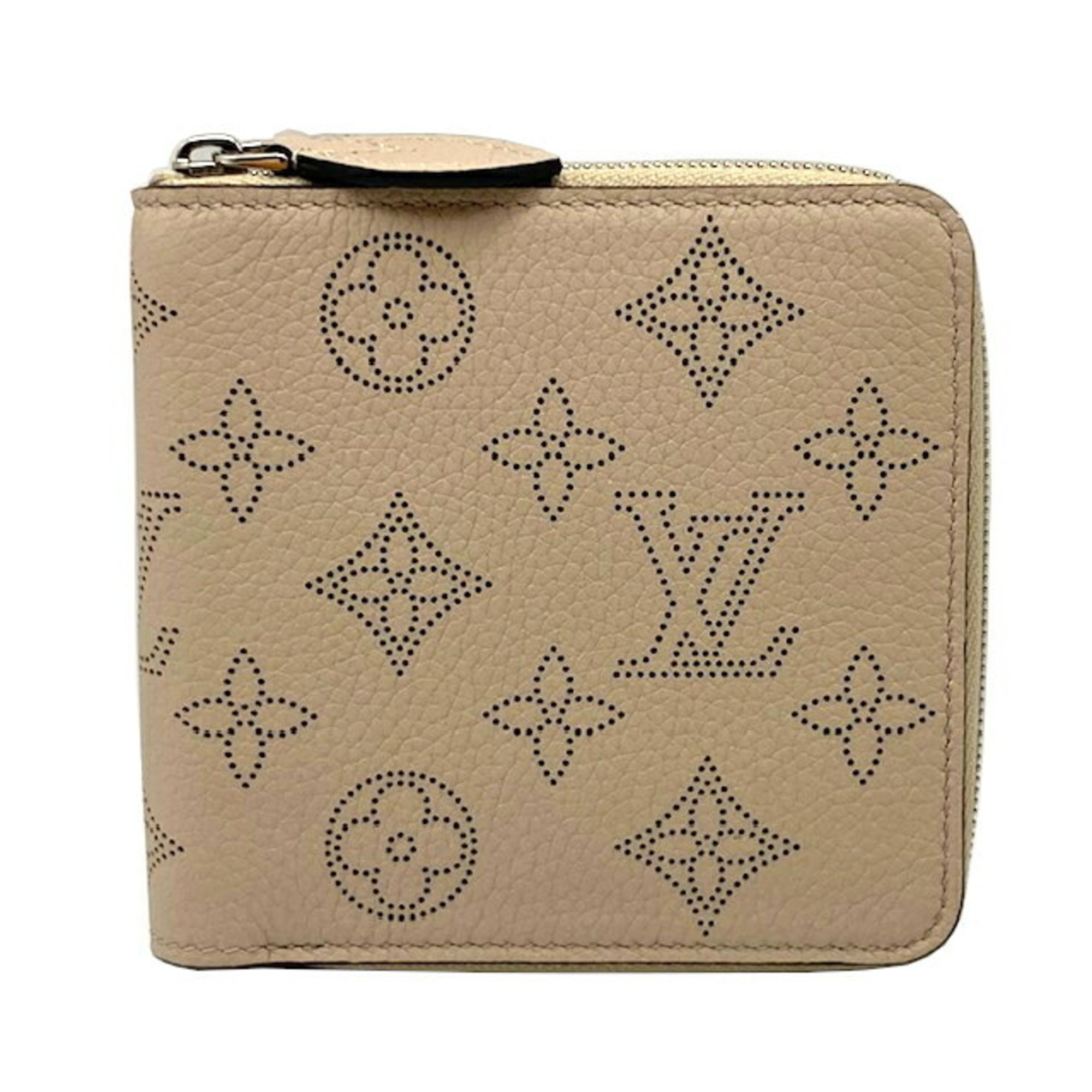 LOUIS VUITTON Zippy Compact Wallet Mahina Gale M81653 RFID