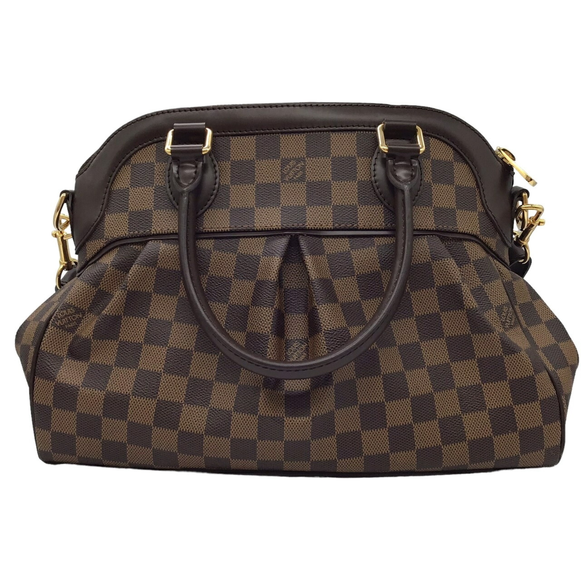 LOUIS VUITTON Louis Vuitton Damier Trevi PM N51997 TH0029 Handbag Bag Shoulder Canvas G Hardware Women's