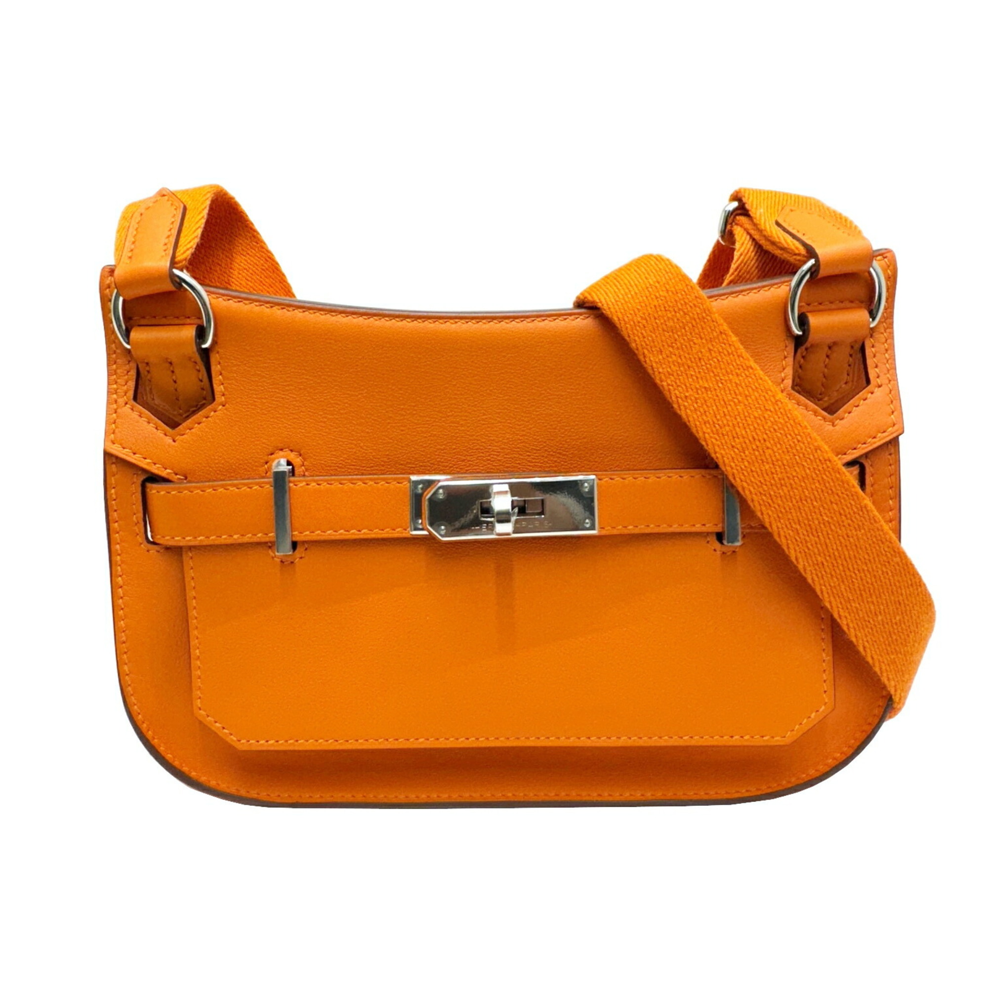 HERMES Gypsier Orange Swift B engraved 2023 Manufactured Shoulder Bag ...