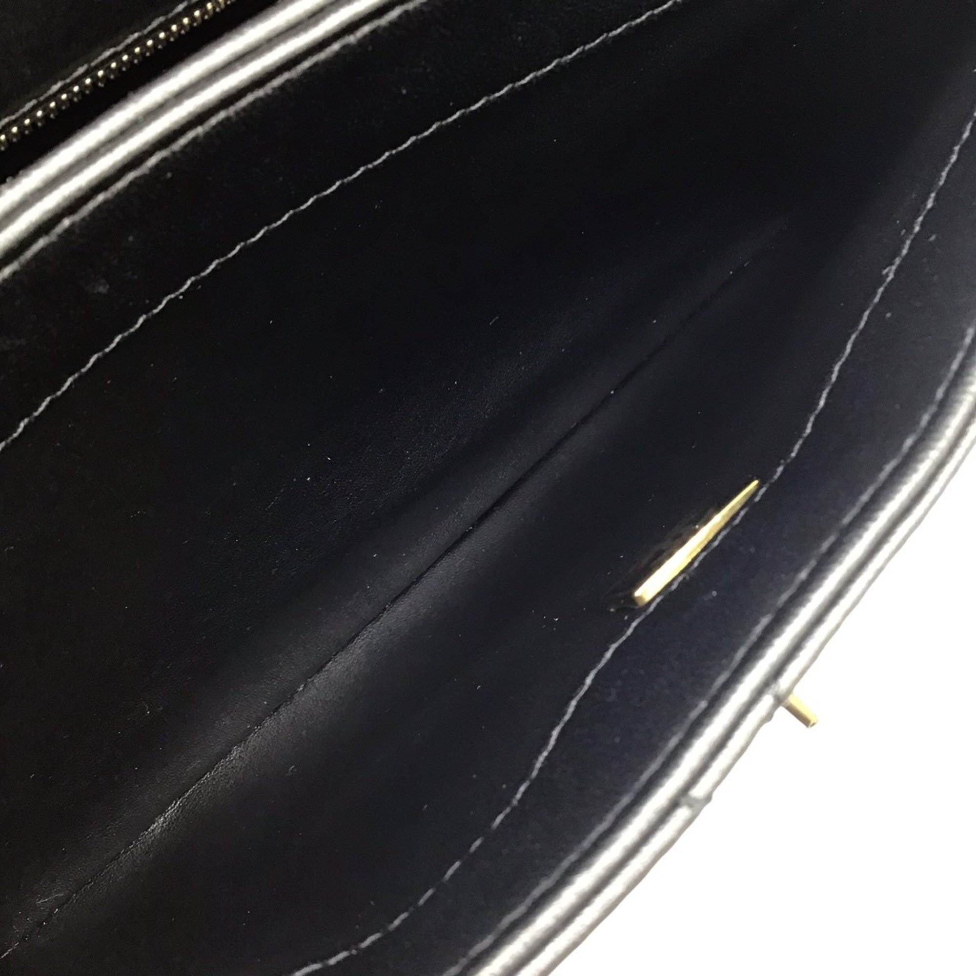 CHANEL Chanel Matelasse Lambskin Black A92236 Chain Shoulder Handbag CC Women's