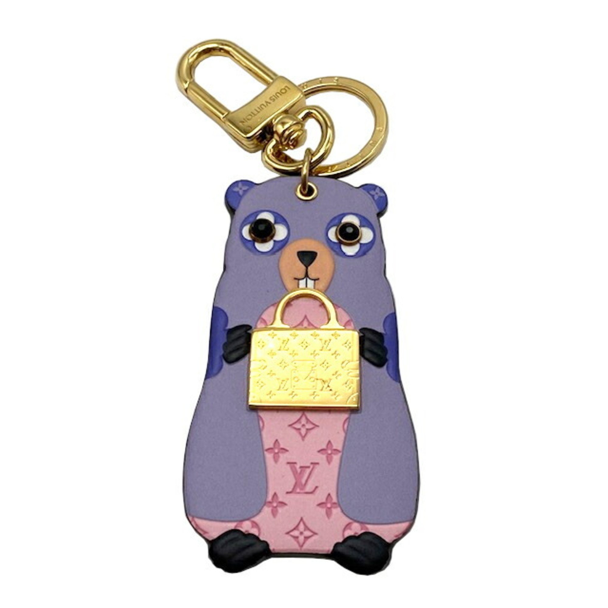 LOUIS VUITTON Keychain/LV Marmot M01350