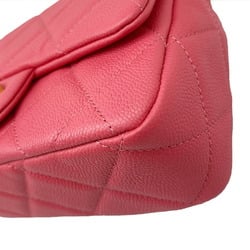 CHANEL Chanel Matelasse chain shoulder bag caviar pink heart gold hardware similar