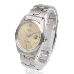 Rolex Date Oyster Perpetual Watch Stainless Steel 1500 Automatic Men's ROLEX No. 13 1965 Overhauled RWA01000000005038