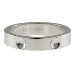 Louis Vuitton Petit Berg Empreinte Ring No. 7 Pt950 Platinum Women's LOUIS VUITTON BRJ10000000119274