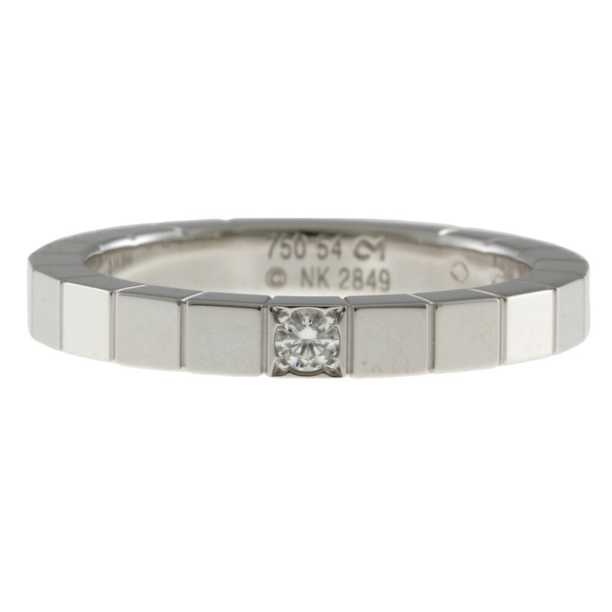 Cartier Raniere Ring No. 13.5 18K Diamond Women's CARTIER BRJ10000000119388