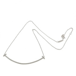 Tiffany T Smile Diamond Necklace 18K Women's TIFFANY&Co. BRJ10000000121023