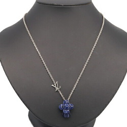 Louis Vuitton Necklace Pendant Vivienne MP3194 Navy Blue LV Ladies LOUIS VUITTON