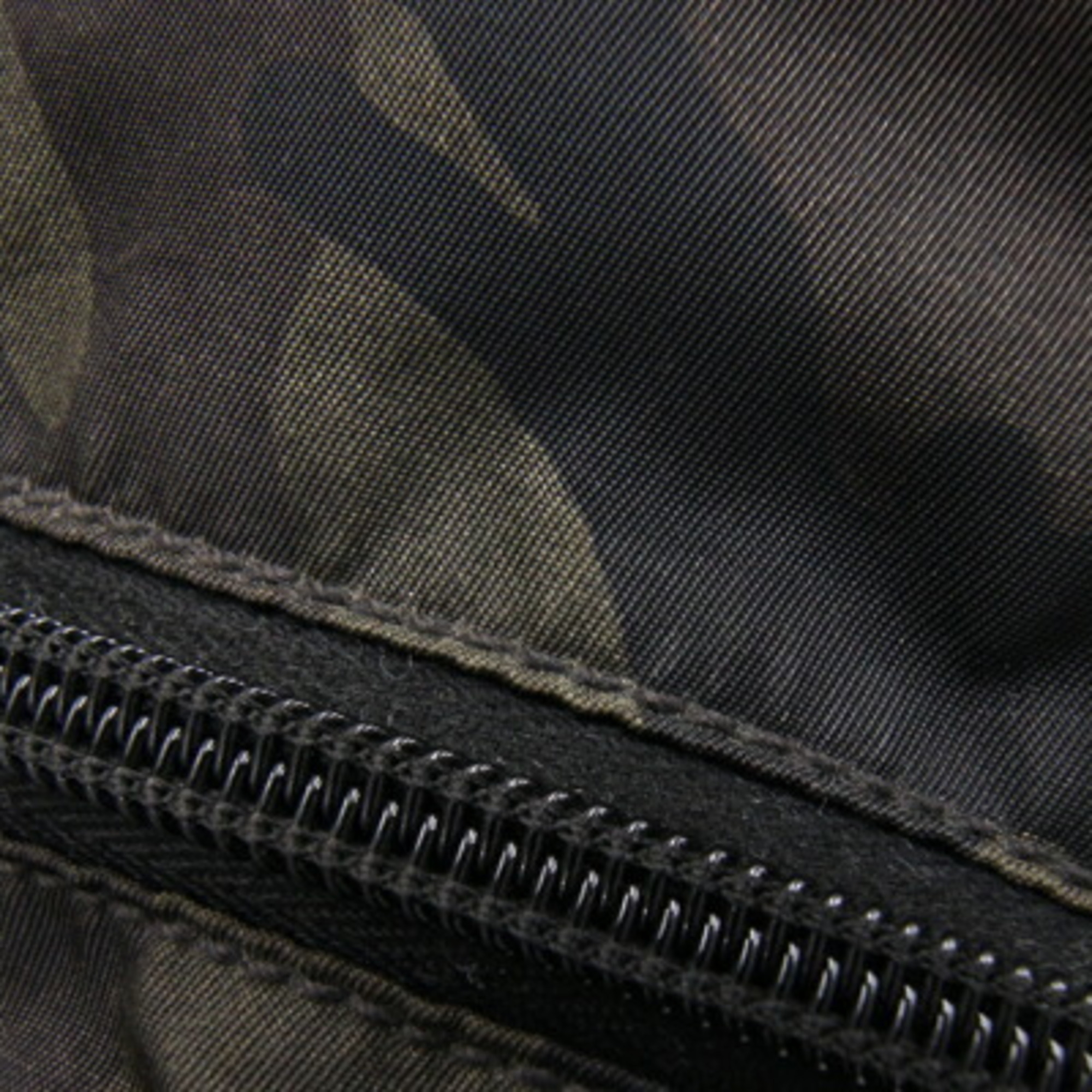 Prada Backpack VZ0051 Khaki Brown Black Nylon Camouflage Men Women PRADA