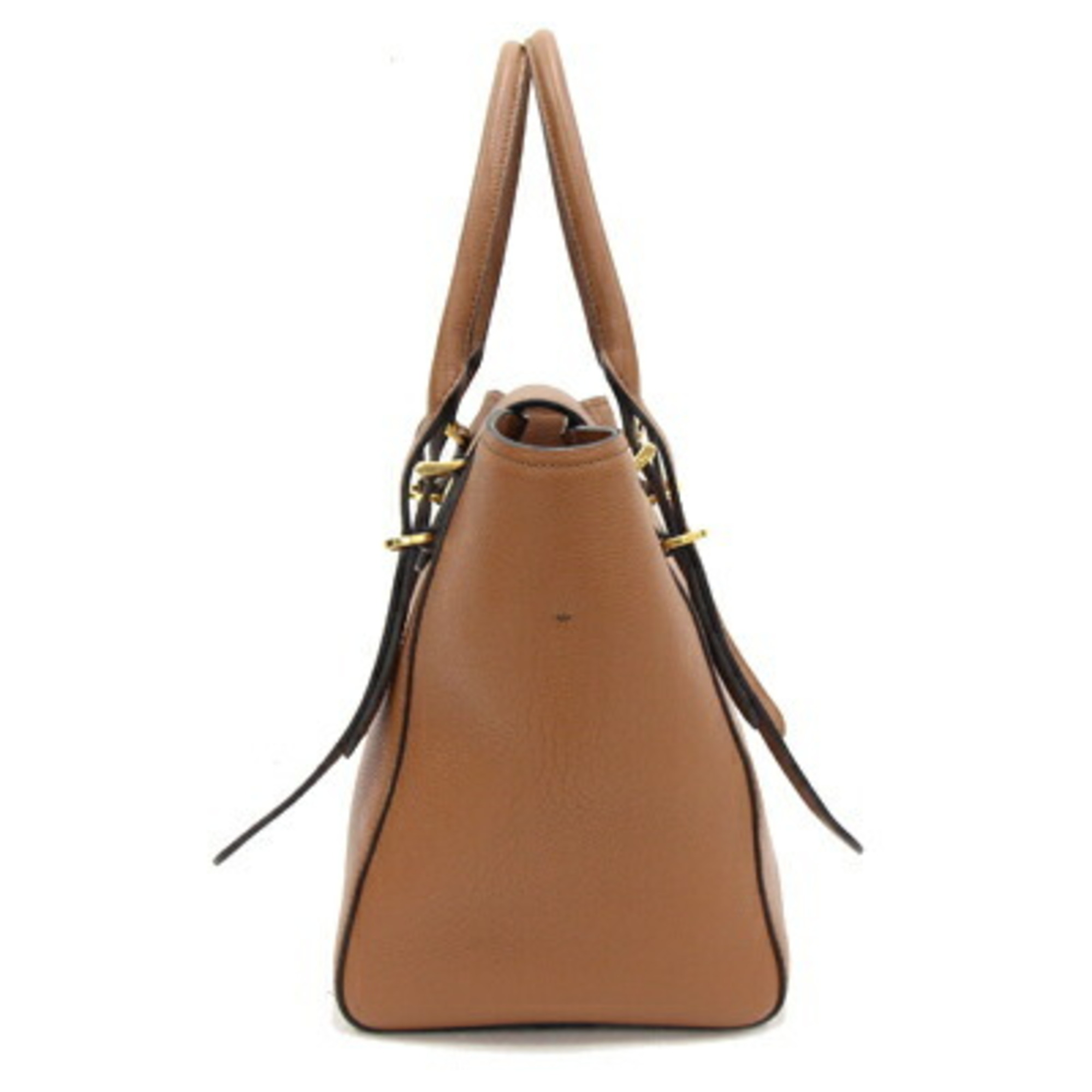 Prada Handbag 1BA270 Brown Leather Shoulder Bag Women's PRADA