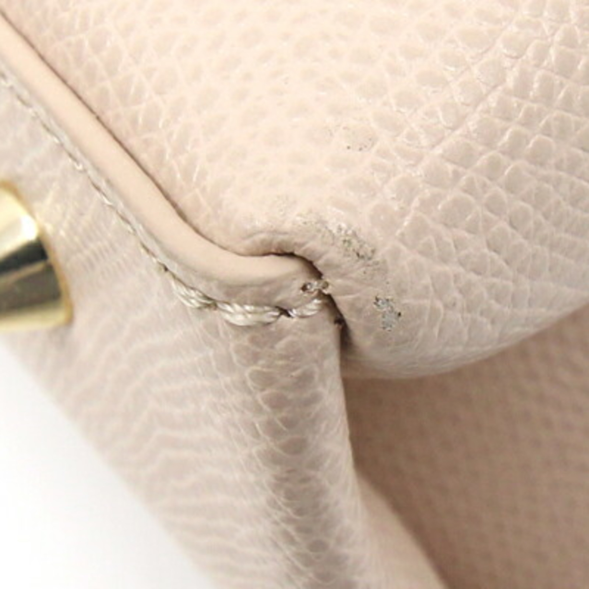 Furla Handbag WB00560 Pink Beige Leather Shoulder Bag Women's FURLA