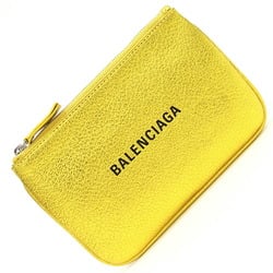 Balenciaga Pouch Everyday XS 551995 Gold Leather Women's BALENCIAGA