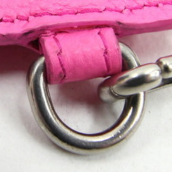 Balenciaga Clutch Bag 655620 Pink Leather Pouch with Neck Strap Multi Case Women's BALENCIAGA
