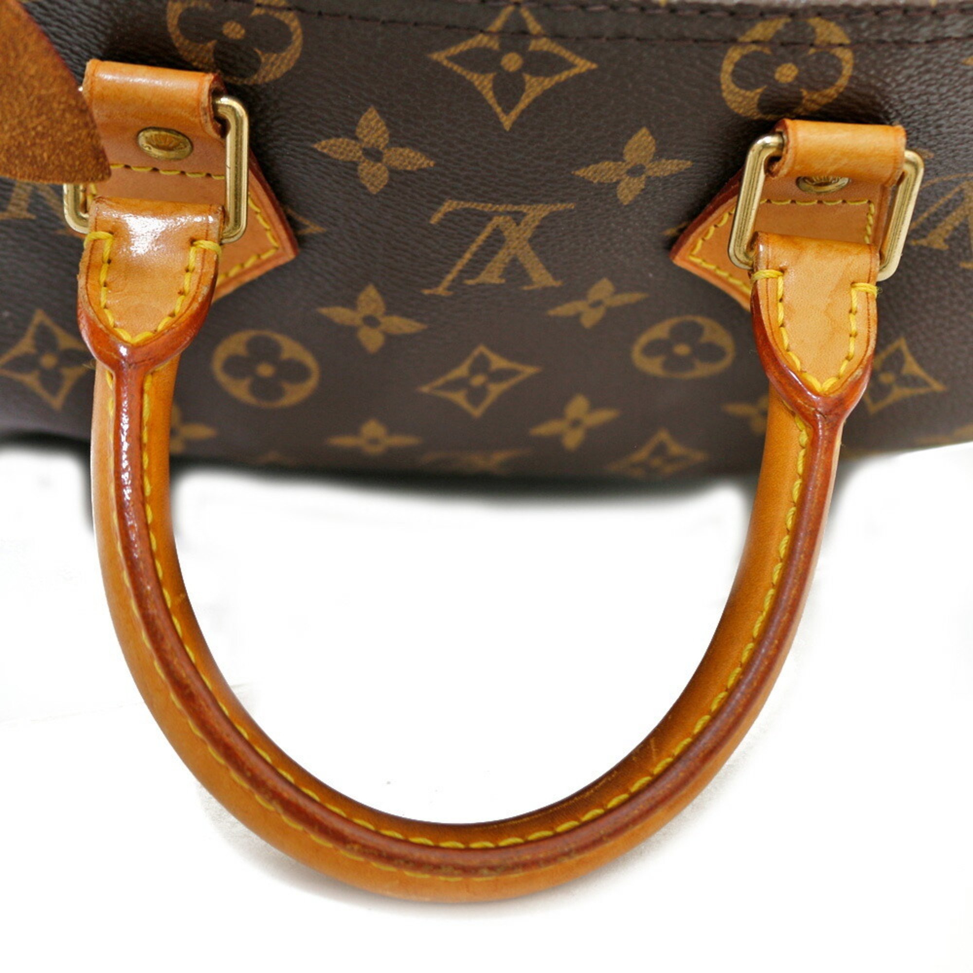 Louis Vuitton Monogram Speedy 25 Handbag Canvas M41528 Brown Women's LOUIS VUITTON BRB01000000001997