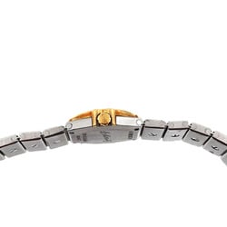 Chopard St. Moritz Combi 8067/11 Diamond Bezel Ladies Watch White Dial YG Yellow Gold Quartz