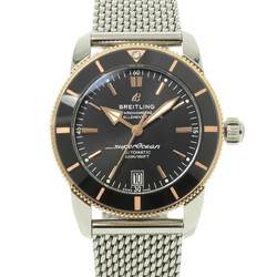 Breitling Superocean Heritage II B20 Combi UB2010 Men's Watch Date Black Dial PG Automatic Winding