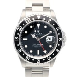 Rolex GMT Master 1 Oyster Perpetual Watch Stainless Steel 16700 Automatic Men's ROLEX U Number 1997 Overhauled RWA01000000005039