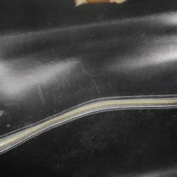 Hermes handbag Kelly 32 □B engraved box calf black ladies