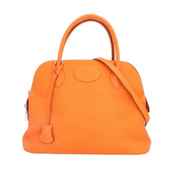 Hermes Bolide 31 Shoulder Bag Taurillon Clemence Orange Women's HERMES 2way BRB10010000013252