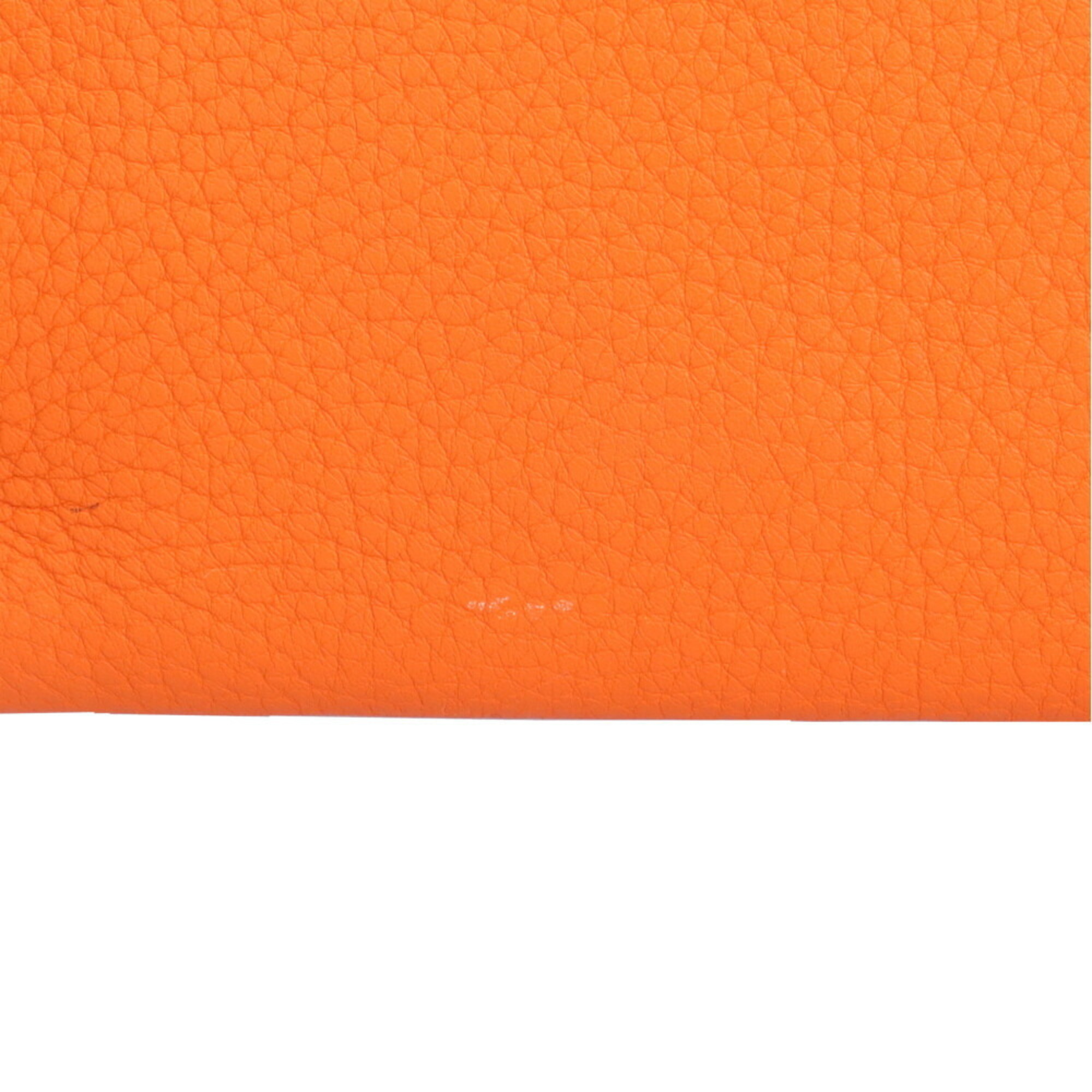 Hermes Bolide 31 Shoulder Bag Taurillon Clemence Orange Women's HERMES 2way BRB10010000013252