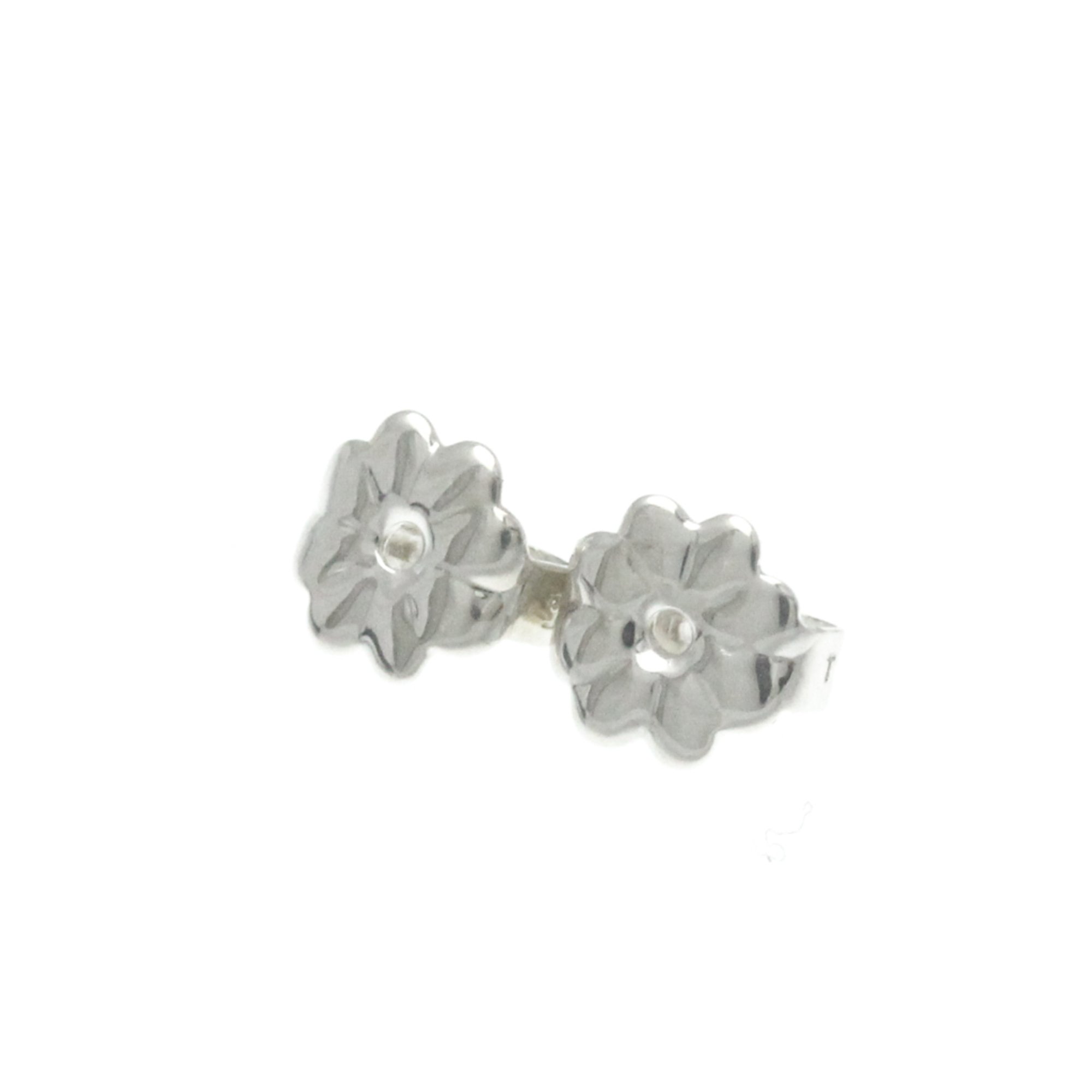 Tiffany Eternal Circle Earrings No Stone Silver 925 Stud Earrings Silver