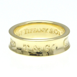 Tiffany 1837 Ring Yellow Gold (18K) Fashion No Stone Band Ring Gold