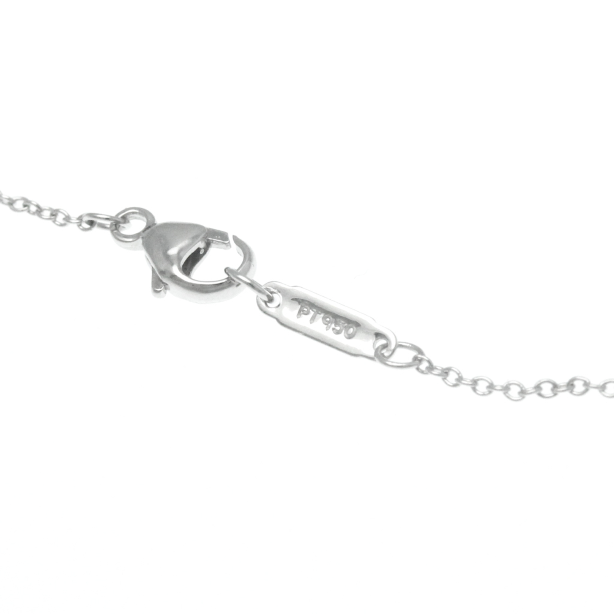 Tiffany Jazz Drop Necklace Platinum Diamond Men,Women Fashion Pendant Necklace (Silver)
