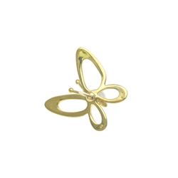 Mikimoto Pearl Butterfly Brooch Yellow Gold (18K) Pearl Pin Brooch Gold