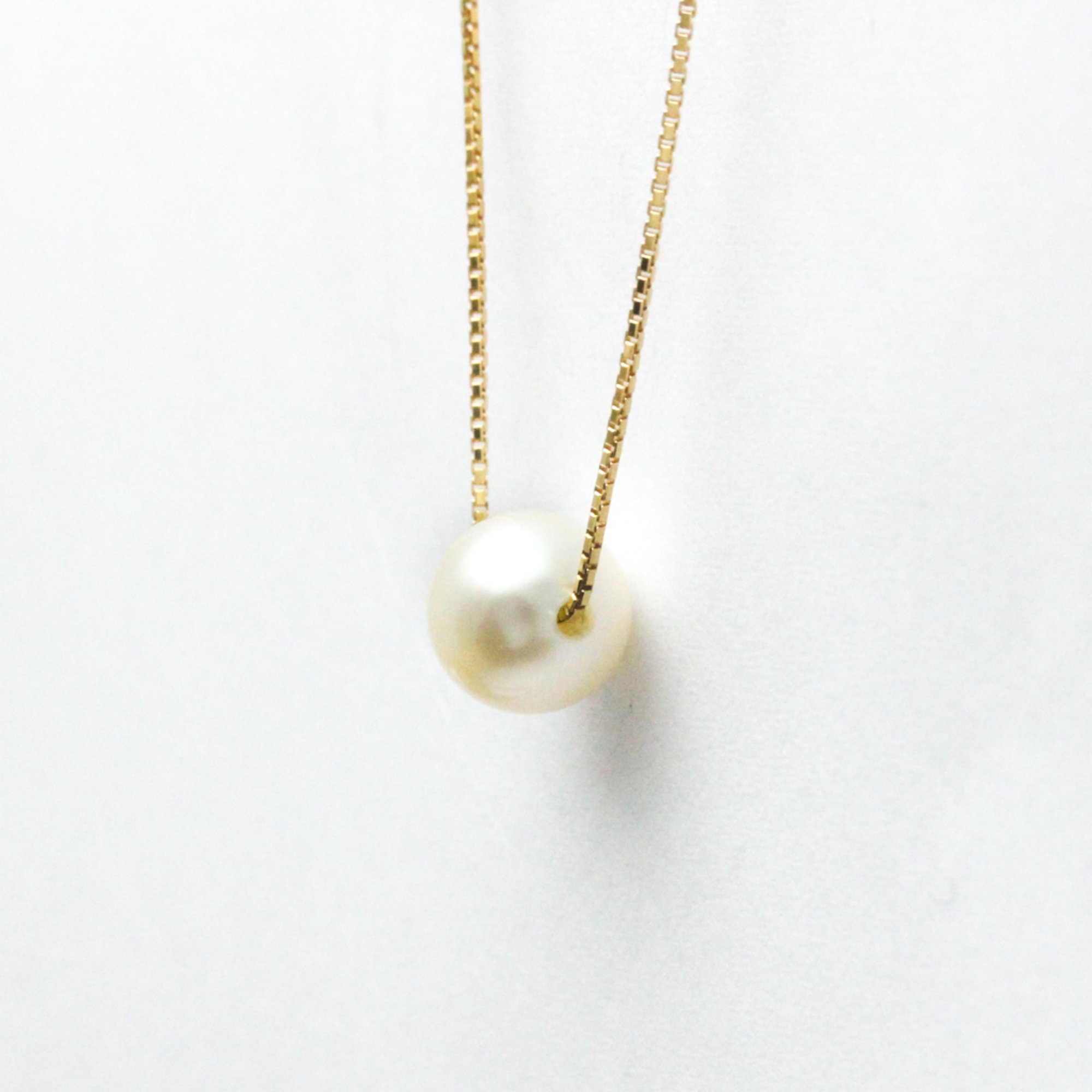 Tasaki Pearl Necklace Yellow Gold (18K) Pearl Men,Women Fashion Pendant (Gold)