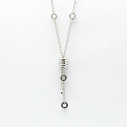 Bvlgari B.zero1 White Gold (18K) No Stone Men,Women Fashion Pendant Necklace (Silver)