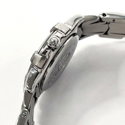FENDI Orology 3500L Watch Stainless Steel Silver Quartz Navy Dial Ladies