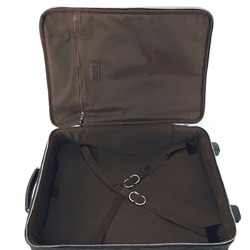 LOEWE Anagram Suitcase/Carry Case Leather Brown Men's Women's