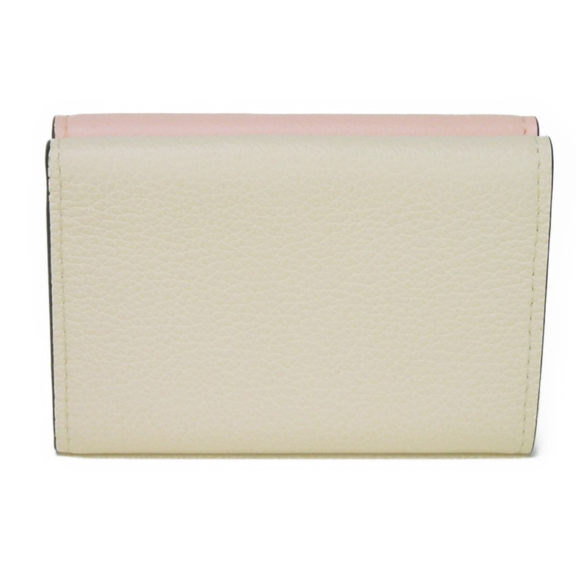 LOUIS VUITTON Trifold Wallet Portefeuille Rock Eau de Rose Quartz Pink Ivory Bicolor LV M80785 Women's