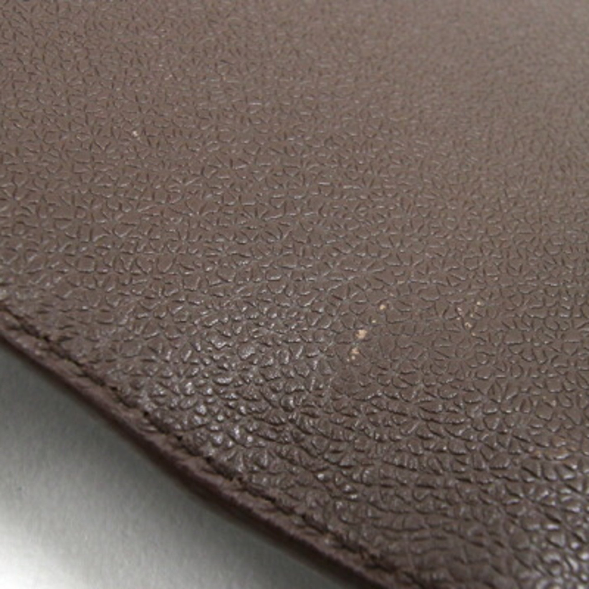 BVLGARI Bag Millerigue Brown Leather PVC Men's