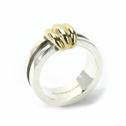 Tiffany Ring Groove With Silver 925 K18YG Approx. 9.1g Gold Accessories Women's TIFFANY&Co.
