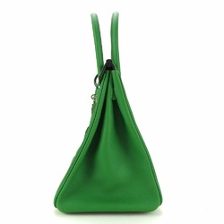 Hermes Handbag Birkin 30 Vaux Epson Green □R engraved (2014) Women's HERMES