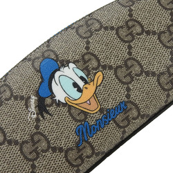 Gucci Pen Case 662129 GG Supreme Beige Blue Donald Duck Disney Collaboration Accessory GUCCI