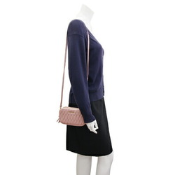 Miu Miu Miu Shoulder Bag Matelasse 5NF011 Pink Leather Pochette Women's MIUMIU