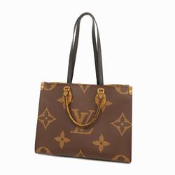 Louis Vuitton Handbag Monogram Giant On the Go MM M45321 Brown Ladies