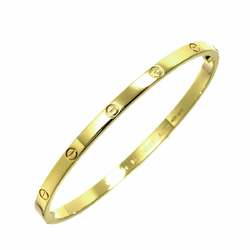 Cartier Love Bracelet SM #16 K18 YG Yellow Gold 750 Bangle