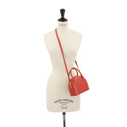 FENDI Epi 2way hand shoulder bag leather red gold metal fittings Hand Shoulder Bag