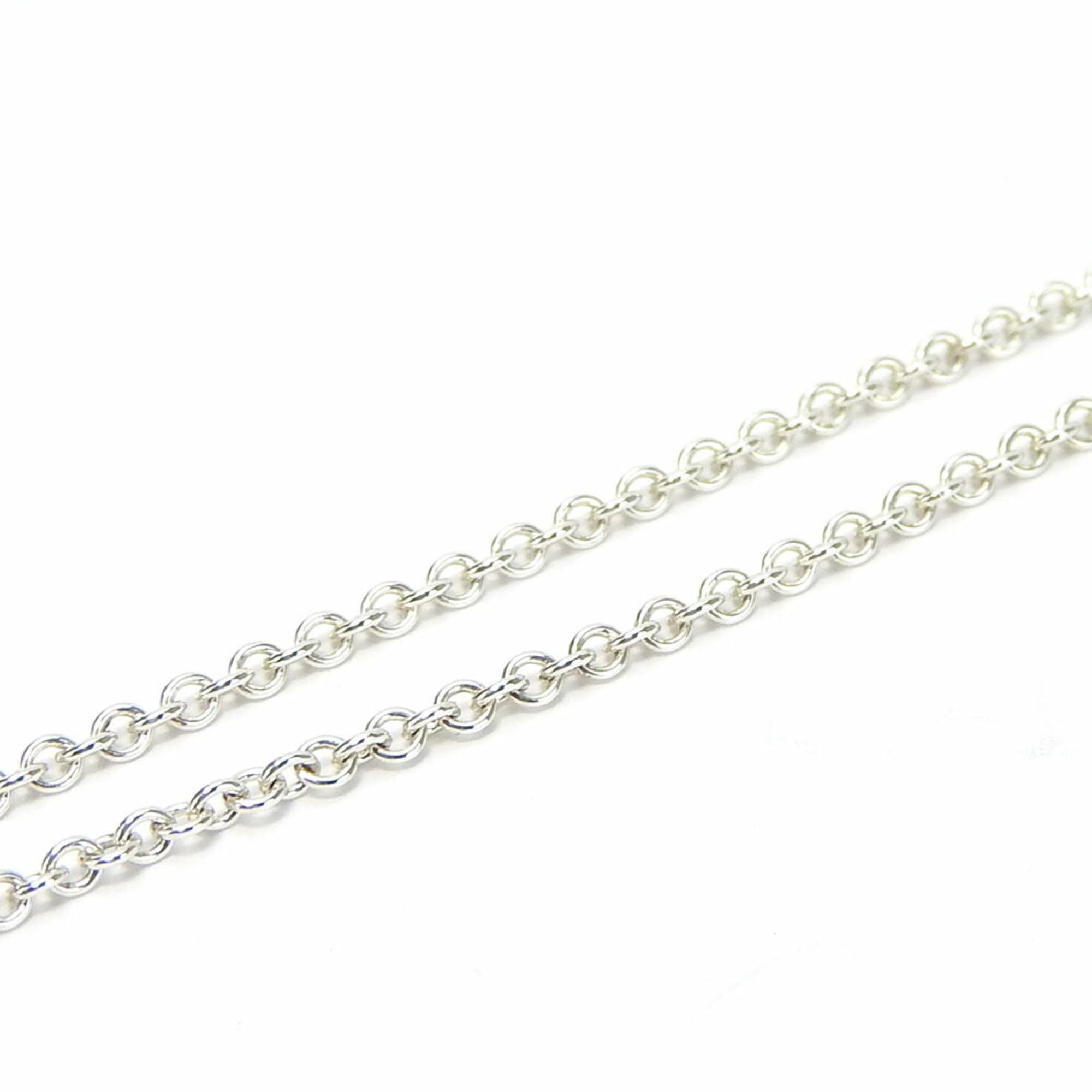 Tiffany Necklace Apple Silver 925 Approx. 3.4g Elesa Peretti Women's TIFFANY&Co.