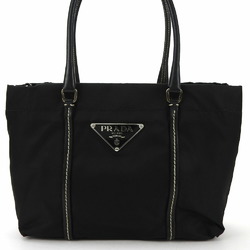 Prada handbag BN0752 nylon leather black ladies PRADA mini shoulder NERO