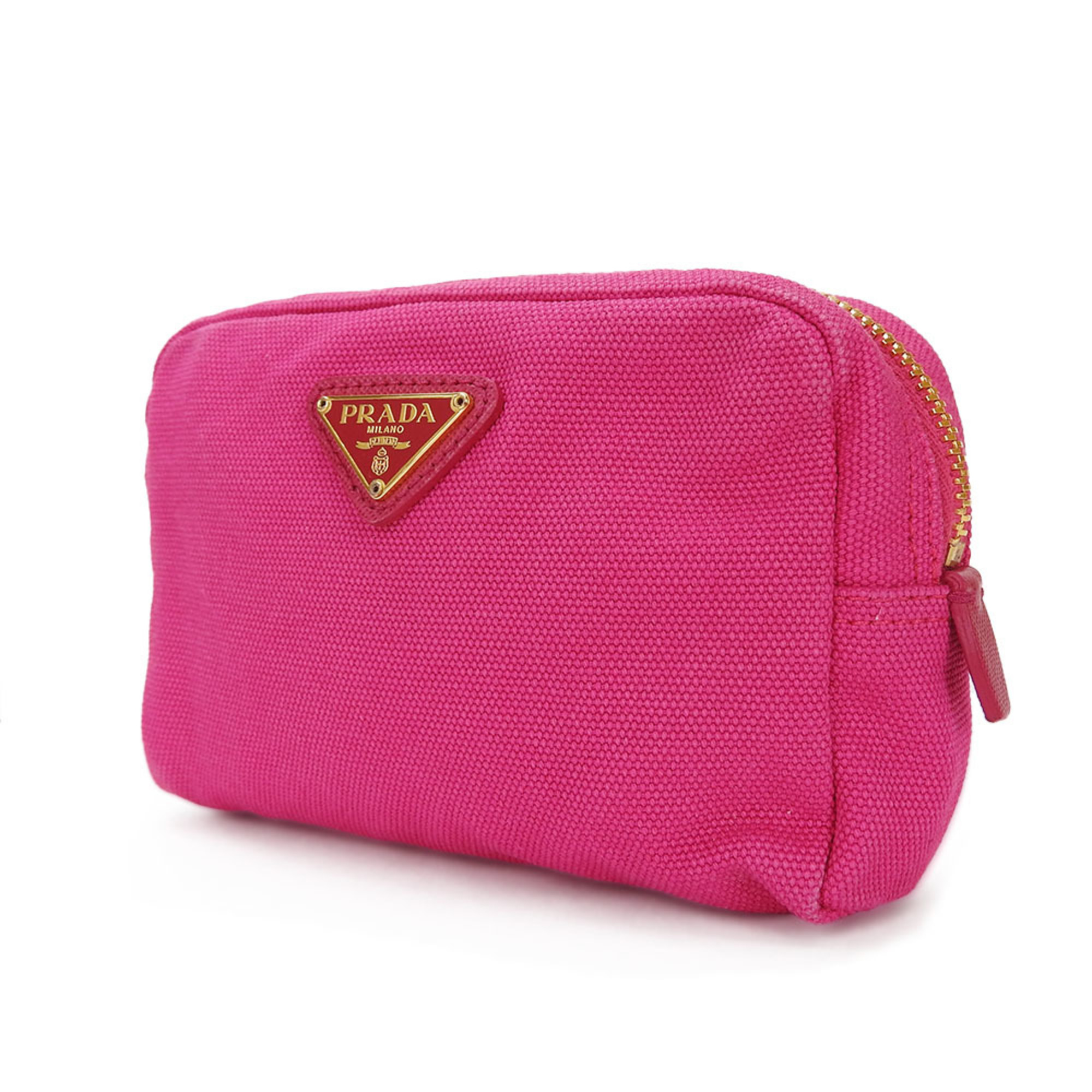 PRADA 1N0340 Pouch FUXIA Fuchsia Pink Canvas Ladies pouch canvas pink