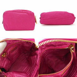 PRADA 1N0340 Pouch FUXIA Fuchsia Pink Canvas Ladies pouch canvas pink