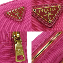 PRADA 1N0340 Pouch FUXIA Fuchsia Pink Canvas Ladies pouch canvas pink