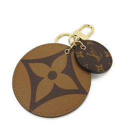 Louis Vuitton Key Ring Portocle Ilustre M69317 Monogram Canvas Reverse Brown Giant Accessory Ladies LOUIS VUITTON