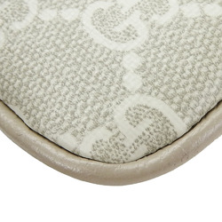 Gucci Key Case ZZ2321 GG Offdia Supreme Canvas Beige Wallet/Coin Pouch Accessories GUCCI